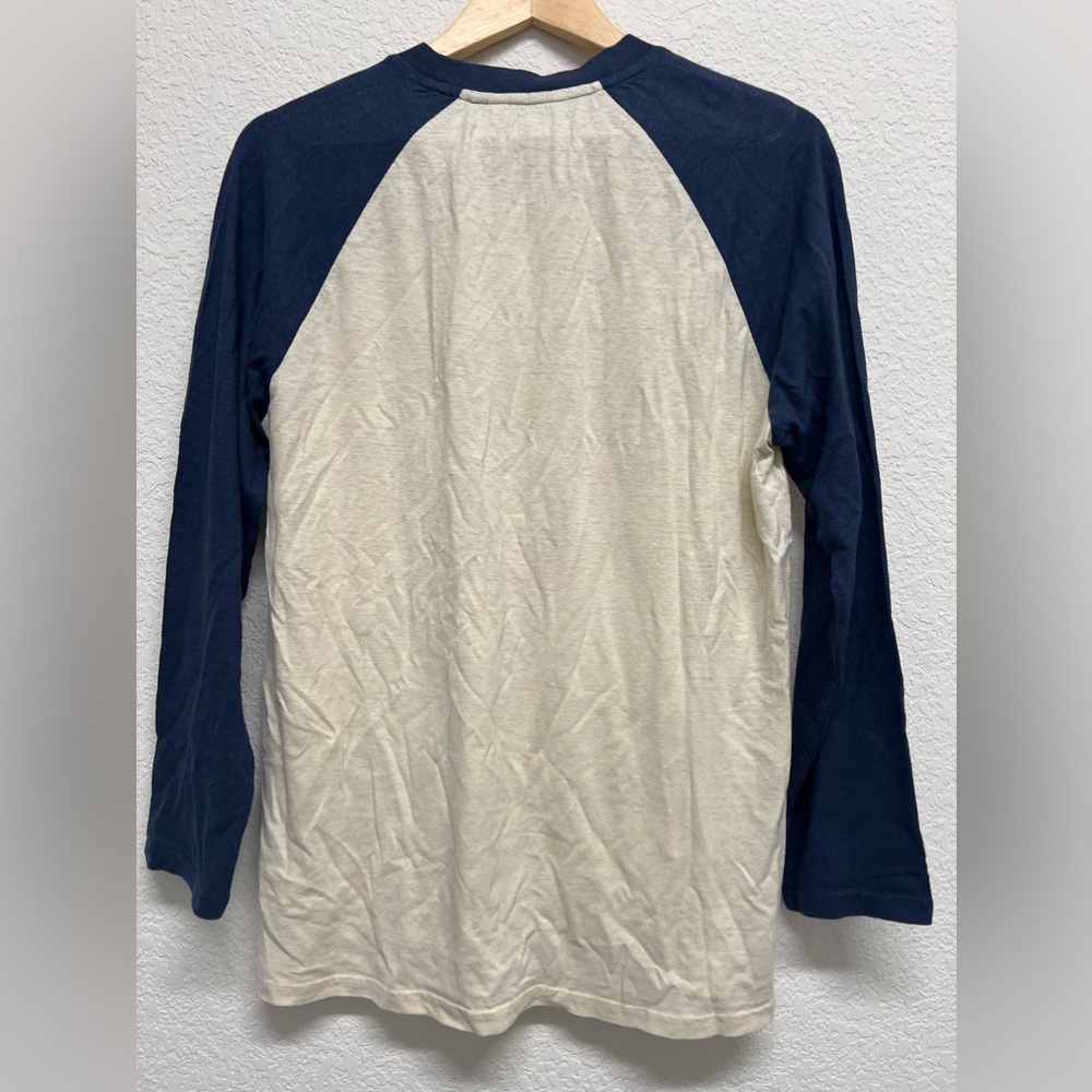 *Toad & Co. Hemp Daily Baseball Tee Less Fuss More Fun Frog M NWT Toad&Co. - Picture 4 of 4